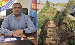 Yeni dikilen ağaçların ilk rüzgarda devrilmesine Başkan Durna tepki gösterdi