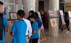 Kozluk Kız Anadolu İmam Hatip Lisesinde sanat ve farkındalık sergisi