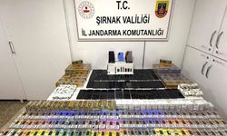 Şırnak’ta jandarma ekipleri 6 milyon 800 bin lira değerinde kaçakçılığı önledi