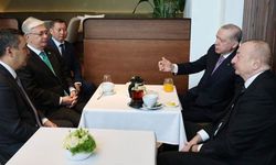 Erdoğan, 3 ülkenin cumhurbaşkanı ile bir araya geldi
