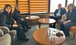 DEM Parti Heyeti, Hamit Geylani'nin Taziyesi İçin Yüksekova'da