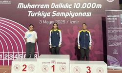Muşlu atlet Derya Kunur, Türkiye üçüncüsü oldu
