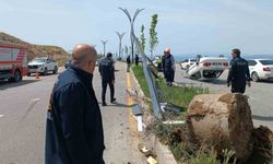 Edremit'te otomobil takla attı: 3 Yaralı