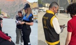 Hakkari polisi ‘SİBERAY’ ve ‘UYUMA’ broşürleri dağıttı