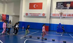 Varto’da açılan atletizm kursunda geleceğin sporcuları yetişiyor
