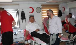 Hakkâri eğitim camiası, kan bağışı ile umut oldu