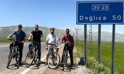 Bisiklet Tutkunları Yüksekova’da Doğayı Keşfediyor