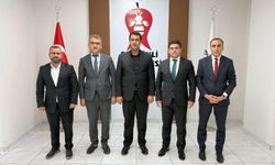 Milli Eğitim Heyetinden Başkan Şakar’a Nezaket Ziyareti