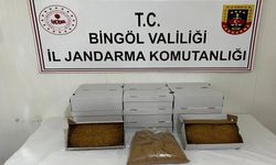 Bingöl’de kenevir ve kaçak tütün ele geçirildi