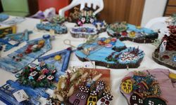 Adana’da el emeği göz nuru üretimle terapi