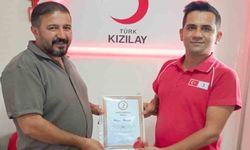 Özalp’ta çok kan bağışı yapanlara madalya verildi