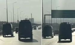 Silah bırakma töreni öncesi ilk görüntü! 30 araçlık konvoyla ilerlediler