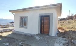Köy muhtarlarına yeni muhtarlık ofisleri yapıldı
