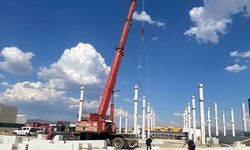 Ankara’da inşaatı devam eden fabrikada iş kazası: 1 ölü