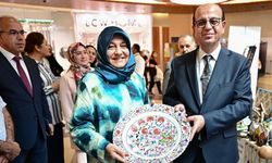 Yeşilyurt’ta kadınların el emeği eserleri sergilendi
