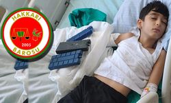 Hakkari'de kolu kırılan çocuk için Baro'dan açıklama
