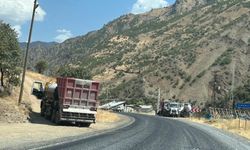 Hakkari-Çukurca Yolunda Mıcır tehlikesi!