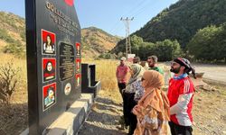 Yüksekova’da Göllerbaşı Mevkiinde  hayatını kaybedenler anıldı