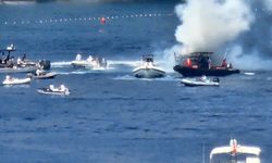 Bodrum’da tekne yangını