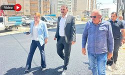 Yüksekova Eşbaşkanları yol çalışmasını yerinde inceledi