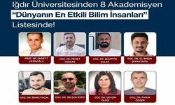 Iğdır Üniversitesinden 8 Akademisyen "Dünyanın En Etkili Bilim İnsanları Listesinde yer aldı