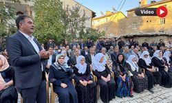 DEM Parti heyeti, bıçaklı saldırıda hayatını kaybeden Yusuf Babat’ın taziyesine katıldı