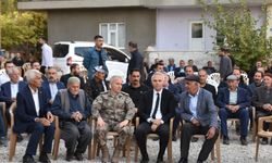 Kaymakam Akın ve İl Emniyet Müdürü Ayata, Yusuf Babat'ın taziyesine katıldı