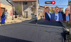 Yüksekova’da 30 yıl sonra  İpek Mahallesi asfalta kavuştu