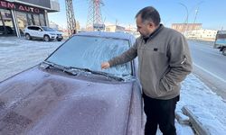 Yüksekova’da dondurucu soğuk