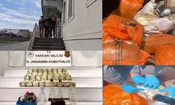 Hakkâri’de çok sayıda yasaklı madde ele geçirildi