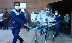 Fethi Sekin Şehir Hastanesi’nde deprem ve yangın tatbikatı