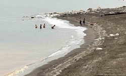 Bitlis’te bir yanda kar esareti, bir yanda su keyfi