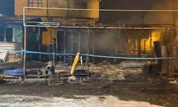 Diyarbakır’da hırdavat dükkanı alevlere teslim oldu