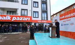 Erzurum’da halk pazarının 10’uncu şubesi açıldı