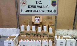 İzmir’de sahte içki operasyonu: 2 bin 850 litre etil alkol ele geçirildi