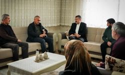 Vali Ali Çelik Özdemir Ailesinin Taziyesine Katıldı