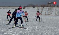 Yüksekovalı Kayakçılar Türkiye Eleme Yarışmalarına Hazırlanıyor