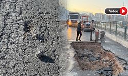 Yüksekova’da Bozulan Yol  Akşam Saatlerinde Onarıldı