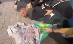 Poşetteki 2 milyon lira ile 30 metre gidebildiler, polisin operasyonuyla yakalandılar