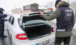 Muş’ta narkotik denetimlerinde uyuşturucu madde ele geçirildi