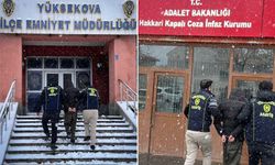 Yüksekova'da Kesinleşmiş Hapis Cezası Bulunan Şahıslar Yakalandı