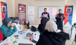 Muş’ta kadınlara yönelik KADES bilgilendirmesi