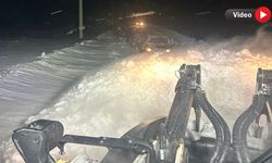 Yüksekova'da tipi nedeniyle mahsur kalan vatandaşlar kurtarıldı