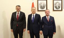 Vali Ali Çelik’ten İçişleri Bakanı'na ziyaret