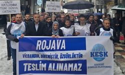 Hakkâri KESK’ten Halep’teki Saldırılara Sert Tepki