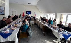 Rektör Gençecalp, gazetecilerle bir araya geldi