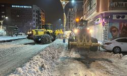 Yüksekova Belediyesi’nden Yoğun Kar Mesaisi