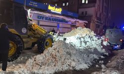 Çatıdan Düşen Kar Kütlesi Paniğe Yol Açtı