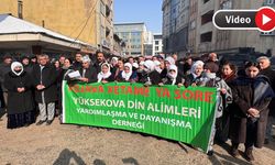 Yüksekova Din Alimleri Derneği’nden Suriye’deki Saldırılara Tepki