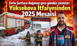 Yüksekova İtfaiyesi 2025 yılı raporunu açıkladı